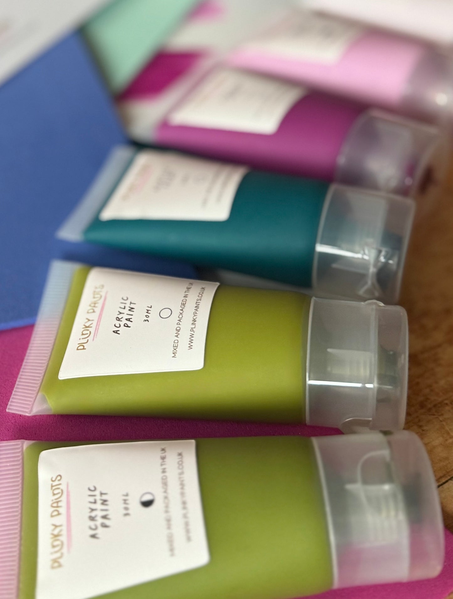 SECRET GARDEN Hand-Mixed Acrylic Paint Set